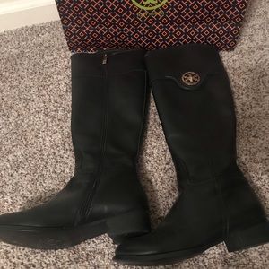 Tory Burch Selma Riding Boots Size 9